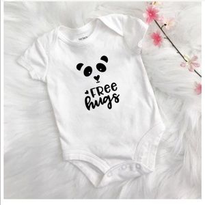 Free Hugs Infant Bodysuit, Baby Shower Gift.